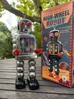 HA HA TOY - Speelgoed robot - Mechanical Wind-Up High-Wheel, Antiek en Kunst, Antiek | Speelgoed