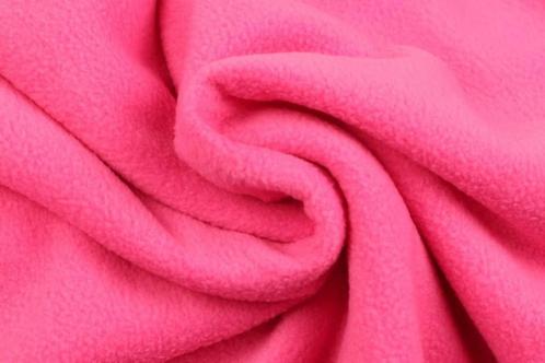 10 meter fleece stof - fuchsia - Anti Pilling Fleece, Hobby en Vrije tijd, Stoffen en Lappen, 120 cm of meer, 200 cm of meer, Overige kleuren
