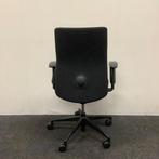 Ergo- bureaustoel zwarte stoffering - zwart kruisvoet, Ergonomisch, Gebruikt, Bureaustoel, Zwart