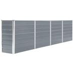 Plantenbak Gegalvaniseerd Staal - Tweede Kansje - Grijs, Tuin en Terras, 100 cm of meer, Verzenden, Nieuw, Metaal
