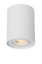 Lucide TUBE - Plafondspot Ø 9,6 cm GU10 Wit Kantelbaar, Huis en Inrichting, Verzenden, Nieuw, Trendy verlichting