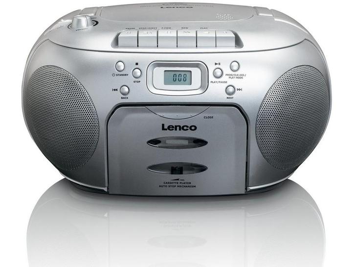 Lenco SCD-420 - Draagbare Radio/CD-speler - FM Radio en, Huis en Inrichting, Woonaccessoires | Overige, Zo goed als nieuw, Verzenden