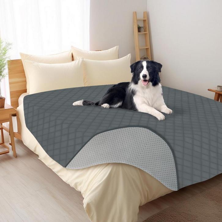 Hondendeken bank - hondenmat - 208x208 cm - Grijs - Nobleza, Dieren en Toebehoren, Overige Dieren-accessoires, Verzenden