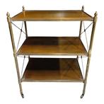 Étagère - Messing, Leder