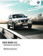 2011 BMW X3 BROCHURE DUITS, Livres