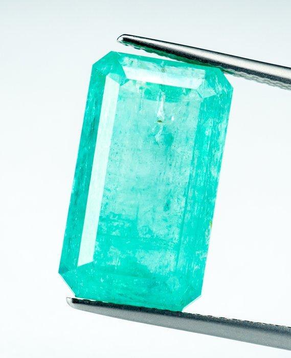 Zonder minimumprijs Smaragd - 12.64 ct - Bellerophon Gemlab, Handtassen en Accessoires, Edelstenen