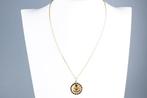 Collier - 18 carats Or jaune - 0.06ct. tw. Rubis, Handtassen en Accessoires, Kettingen, Nieuw