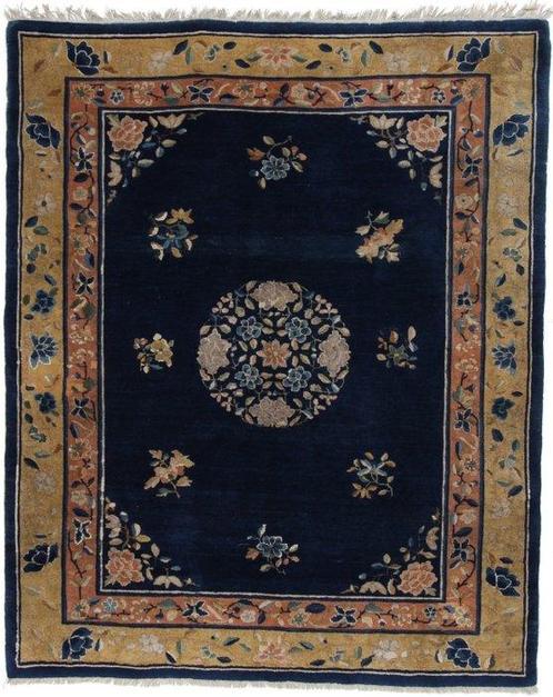 Antique Chinese Peking Carpet - Véritable tapis asiatique, Huis en Inrichting, Stoffering | Tapijten en Vloerkleden