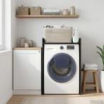 vidaXL Wasmachinekast Zwart Eiken 67,5 x 48 x 97 cm Bewerkt, Huis en Inrichting, Verzenden, Nieuw