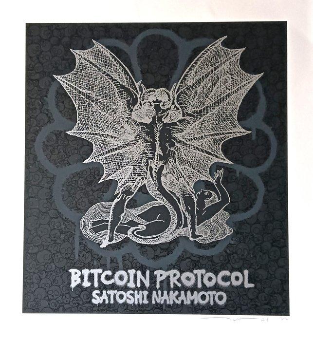 Takashi Murakami (1962) - Red Dragon Jet Black - Black On, Antiek en Kunst, Kunst | Designobjecten