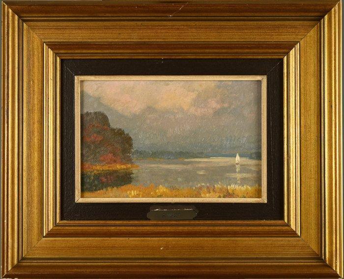 Albert Malet (1905-1986) - Bord de Seine, Antiek en Kunst, Kunst | Schilderijen | Klassiek
