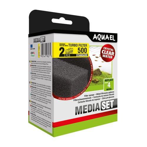 Vervangsponzen voor de Aquael Turbo 500 aquariumfilter, Dieren en Toebehoren, Vissen | Aquaria en Toebehoren, Filter of Co2, Nieuw
