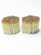 Set of 100 Vintage Japanese Round Hanko Stamps – Family Name, Antiek en Kunst