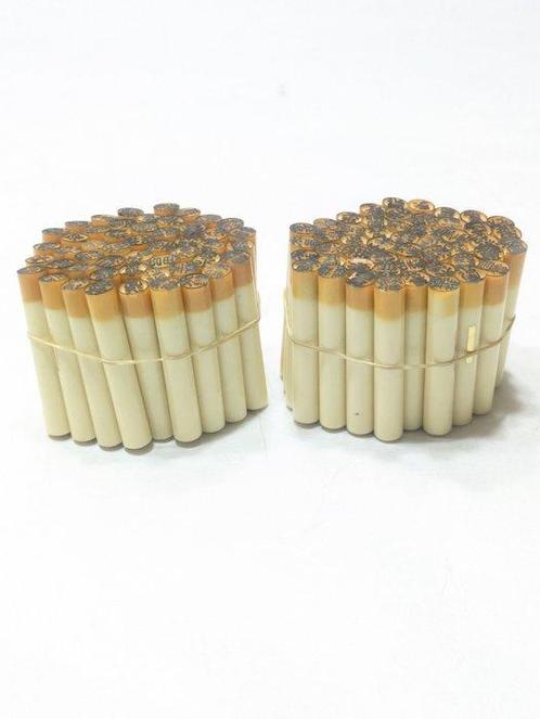 Set of 100 Vintage Japanese Round Hanko Stamps – Family Name, Antiek en Kunst, Antiek | Speelgoed