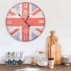 vidaXL Horloge murale vintage Royaume-Uni 60 cm, Verzenden