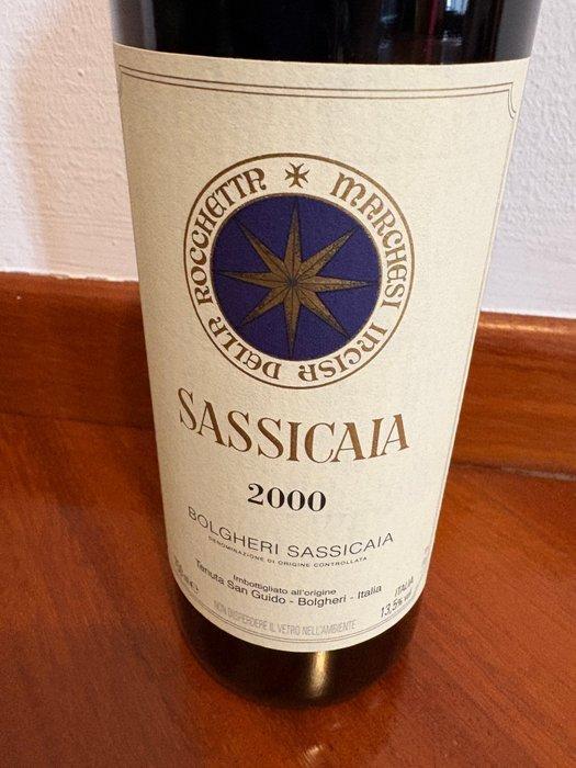 2000 Tenuta San Guido, Sassicaia - Super Tuscans - 1 Fles, Verzamelen, Wijnen