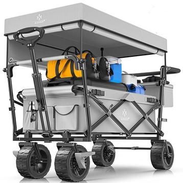 Bolderkar GT9000 - XL - transportkar - met afneembaar dak - beschikbaar voor biedingen