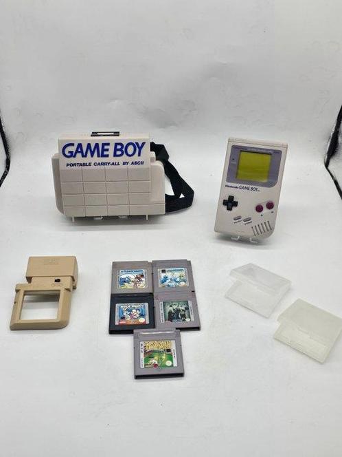 Nintendo - Gameboy Classic - Dmg-01 1989 - Ascii Carrier, Games en Spelcomputers, Spelcomputers | Overige Accessoires