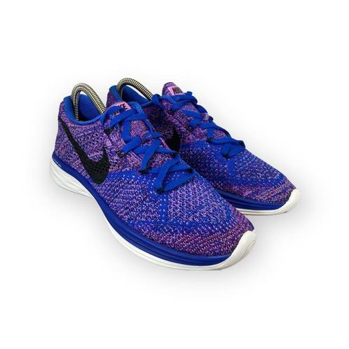 Nike flyknit lunar clearance 3 femme bleu