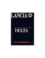 1985 LANCIA DELTA INSTRUCTIEBOEKJE ITALIAANS, Autos : Divers, Modes d'emploi & Notices d'utilisation