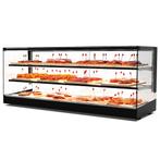 Tapasvitrine | LOGIC | Zwart | +2°C/+6°C | Statisch | 3, Zakelijke goederen, Verzenden, Nieuw in verpakking