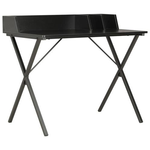 vidaXL Bureau 80x50x84 cm zwart, Maison & Meubles, Bureaux, Envoi