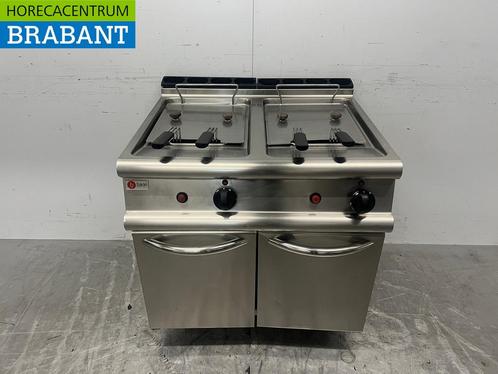 Baron Double Fryer en acier inoxydable friteuse 2 x 15, Zakelijke goederen, Horeca | Overige, Verzenden