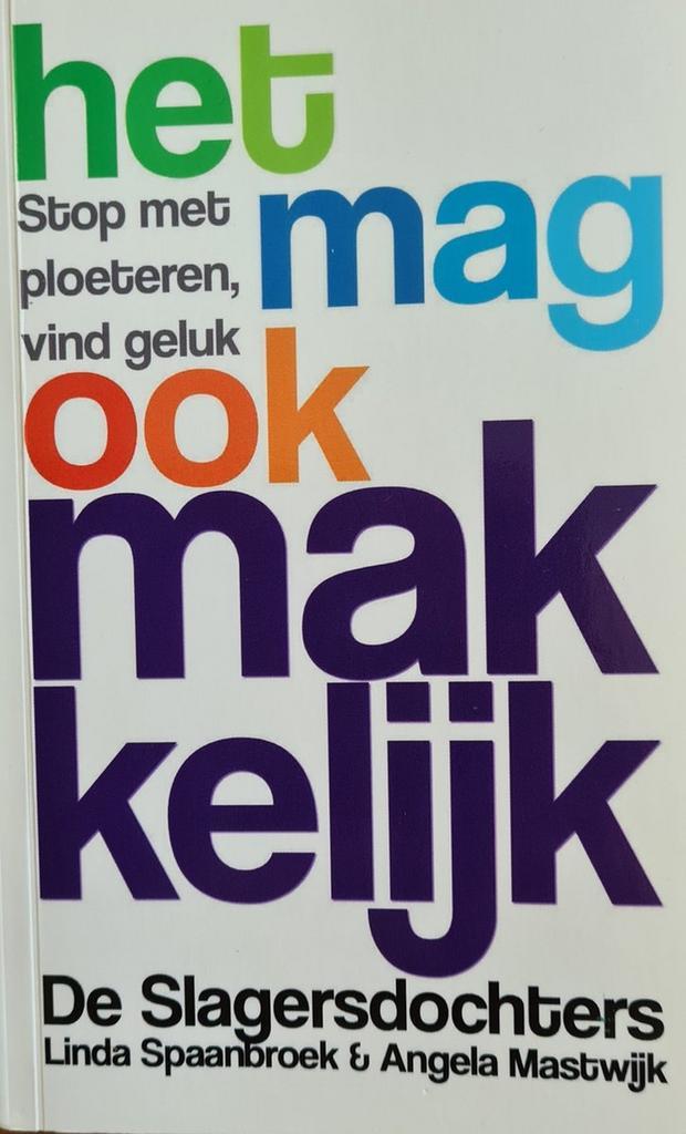 Het mag ook makkelijk 9780244343712 De Slagersdochters, Boeken, Gezondheid, Dieet en Voeding, Zo goed als nieuw, Verzenden