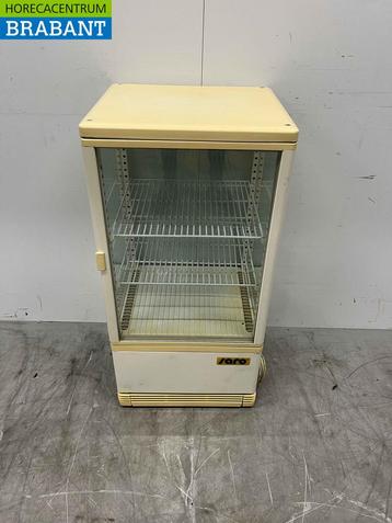Saro Vitrine réfrigérée Confiseur 70 litres 230V Horeca, Verzenden