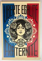 Shepard Fairey (OBEY) (1970) - Liberté, Égalité, Fraternité