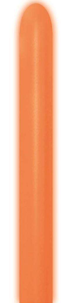 Modelleerballonnen Neon Orange 5cm 152cm 50st, Hobby en Vrije tijd, Feestartikelen, Nieuw, Verzenden