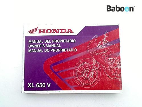 Livret dinstructions Honda XL 650 V Transalp (XL650V RD10, Motoren, Onderdelen | Honda, Verzenden