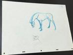 Walt Disney Originele animatie tekening van Pegasus, grote, Nieuw