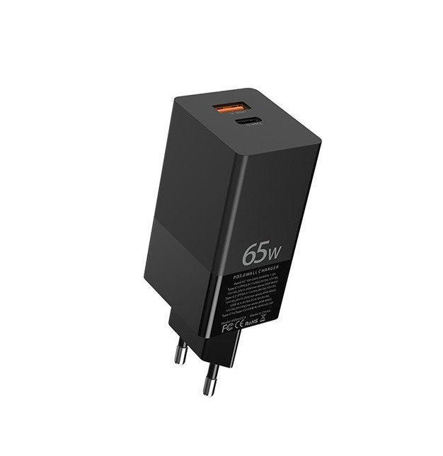 DrPhone Halo 2P DELUXE GaN 65W Thuislader – 2 Poorten –, TV, Hi-fi & Vidéo, Chargeurs, Envoi