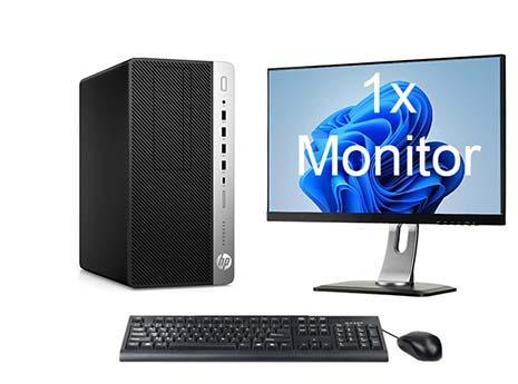 STUNTPRIJS: HP ProDesk 600 G4 MT i7 8e Gen incl. 1 Monitor +, Computers en Software, Desktop Pc's, Ophalen of Verzenden