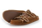 Manfield Sandalen in maat 40 Beige | 5% extra korting, Kleding | Dames, Schoenen, Verzenden, Beige, Sandalen of Muiltjes, Zo goed als nieuw