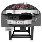 Roterende Pizzaoven | SERIE MIX-RK (MOSAIC) | Gas/Hout | 9x, Verzenden