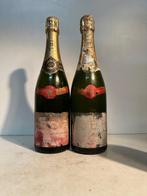 1971 Perrier-Jouët - Champagne Brut - 2 Flessen (0.75 liter), Verzamelen, Nieuw