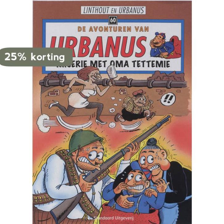 Miserie met oma Tettemie / De avonturen van Urbanus / 60, Livres, BD, Envoi