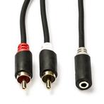 Tulp naar jack 3.5 mm kabel, TV, Hi-fi & Vidéo, Câbles audio & Câbles de télévision, Verzenden