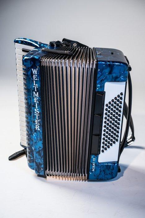 Weltmeister - Akkordeon Weltmeister Achat 72 - - Accordeon -, Muziek en Instrumenten, Blaasinstrumenten | Blokfluiten
