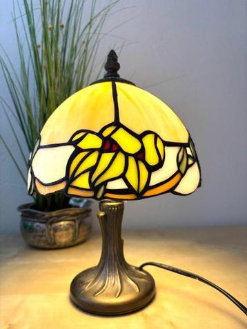 Honsel Leuchten - Lampe - Verre, Métal, style Tiffany
