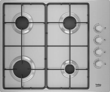 Beko Hbqg223sx Inbouw Gaskookplaat 60cm, Ophalen of Verzenden