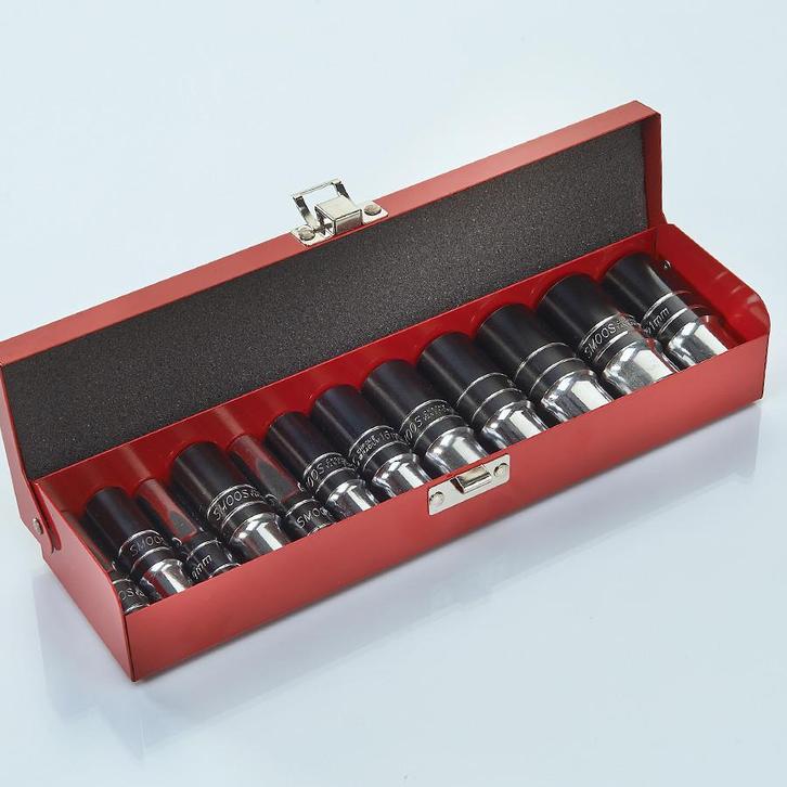 Smoos Lange doppenset 12-delig - 3/8 - Smoos, Bricolage & Construction, Outillage | Outillage à main, Enlèvement ou Envoi