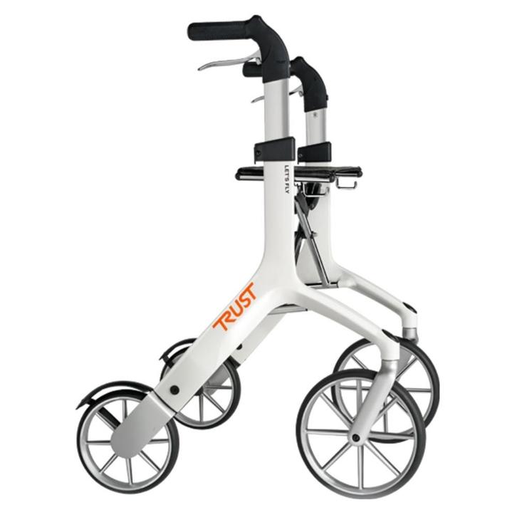 TrustCare lets fly, lichtgewicht rollator - Wit, Diversen, Rollators, Ophalen of Verzenden