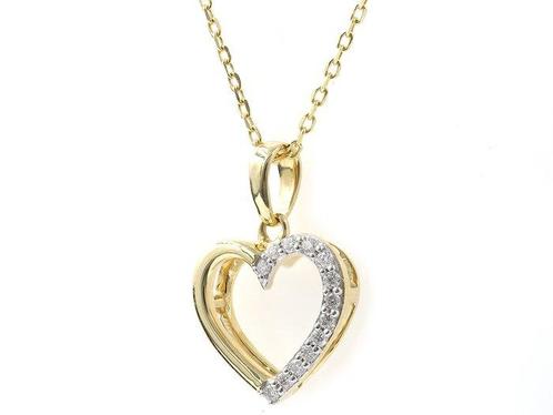 Zonder Minimumprijs - Ketting met hanger - 14 karaat Geel, Handtassen en Accessoires, Antieke sieraden