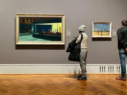 Mr Brainwash (1966) - NIGHTHAWKS (Edward Hopper) SuperMan +, Antiek en Kunst, Kunst | Designobjecten