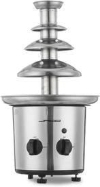 Chocoladefontein - Chocolade fondue - 275W - Zilver - Jago®, Verzenden, Nieuw