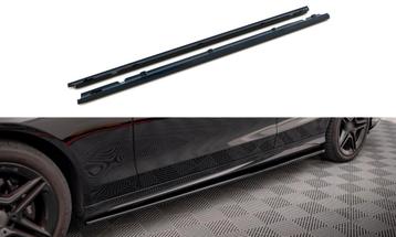 Side Skirts Diffuser voor Mercedes Benz C-Klasse W205 Faceli, Autos : Divers, Tuning & Styling, Ophalen of Verzenden