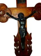Kruis - 90 cm - Bois, Métal - 1900-1910, Antiek en Kunst